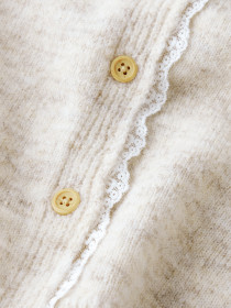 NAME IT Blonde Cardigan Rikimmi Peyote Melange